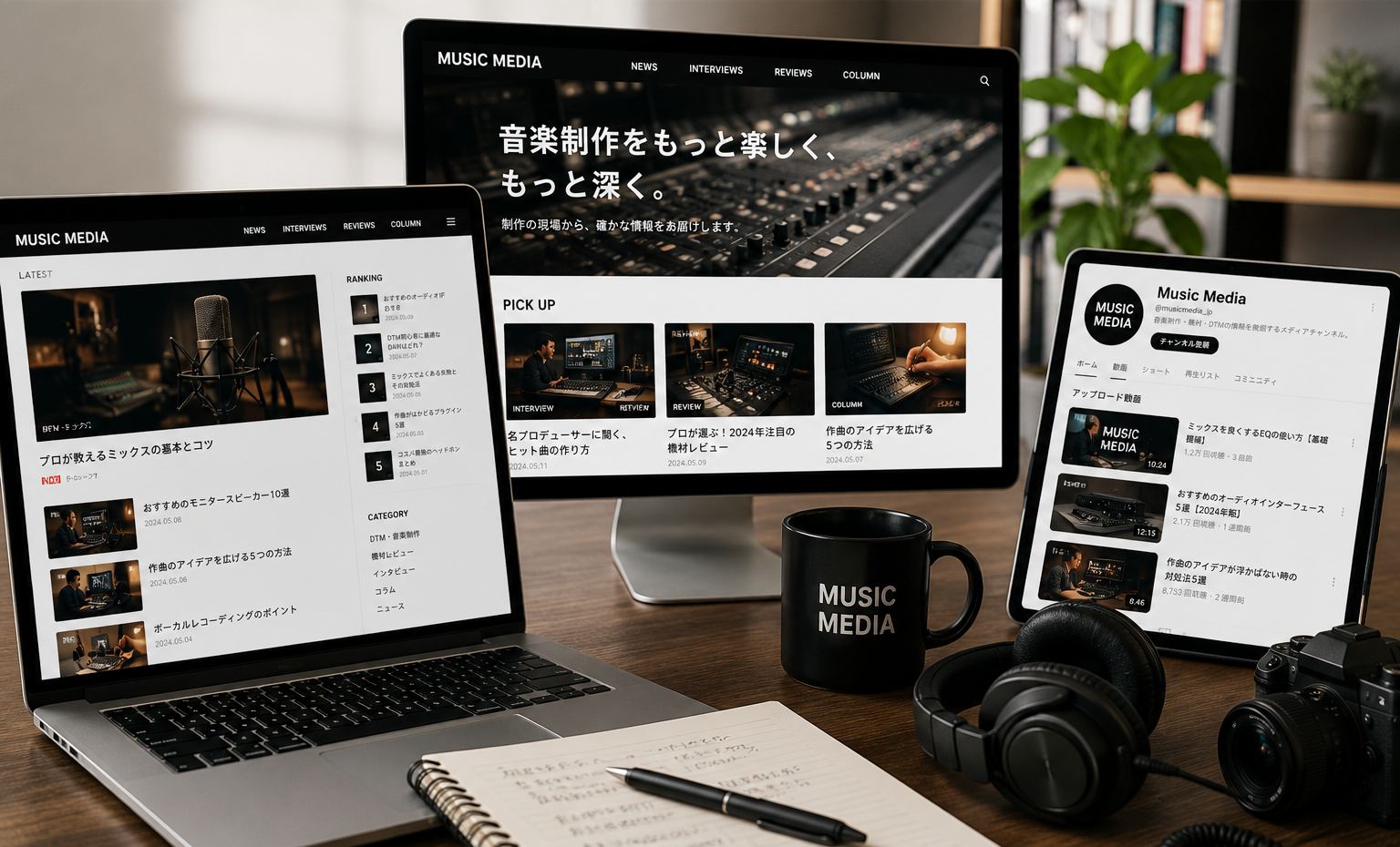 音楽メディア事業
